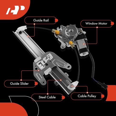 منظم نوافذ كهربائي ممتاز مع محرك متوافق مع نيسان ألتيما 2002-2006 جانب الركاب الخلفي الأيمن in Kuwait