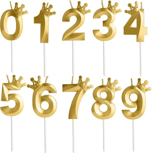 Forty-Three Metallic Gold 43 Birthday Candle, 43rd Candle for Cake,43rd Cake Topper,Birthday Party Anniversary Celebration Decoration Supplies for Men Women Kids Birthday Decor in Saudi Arabia