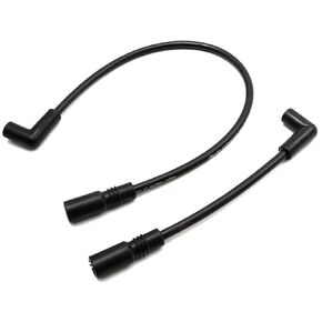 2104-0140 8mm Ignition Wire Set Replacement for Harley Motorcycle (18mm+43mm)