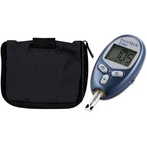 Abbott Freestyle Lite Blood Glucose Meter with Case