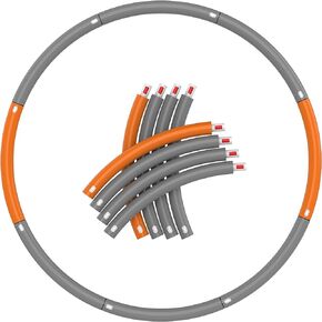 Hula Hoop for Adults -Adjustable Plus Size Adult Hula Hoops for Exercise with Headband & Bag- Weighted Hula Hoops - Hula Hoops for Adults Fun - Extra Large Hula Hoop - Hula Hoop for Weight Loss.