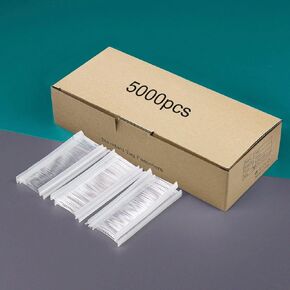Utoolmart 5000Pcs 0.6 inch Tagging Gun Fasteners, Tag Barbs Attachments Price Tag Gun Refill for Tagging Gun, Price Tags, Clothes Tagging Gun Tagging Attachments