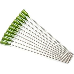 Dispense All - 10 Pack - Dispensing Needle 4" - Blunt Tip Luer Lock (14 Gauge, Olive) in Kuwait