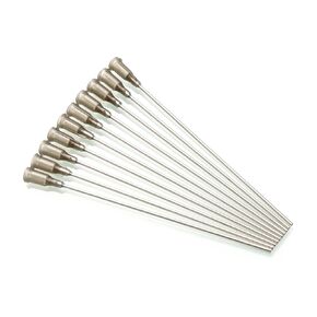Dispense All - 10 Pack - Dispensing Needle 4" - Blunt Tip Luer Lock (14 Gauge, Olive)