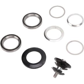 Bnineteenteam Aluminum Alloy Bicycle Headset,Bike Front Fork Stem Headset for 41mm Straight Fully Concealed Head Tube Frame
