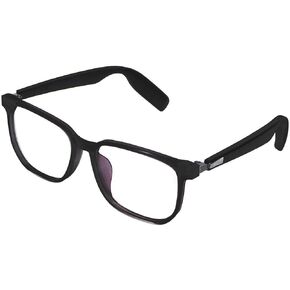 Glasses, Blue Light Blocking Smart Audio Glasses, Open Ear Speaker Glasses, IP67 Waterproof, Calling, Replaceable Frames, for Meeting Traveling Driving