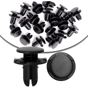 Gistilli 20pcs Bumper Engine Under Cover Fender Liner Fastener Push-Type Retainer Clip Compatible with Hyundai Kia Equus Genesis 86595-2T500 1420608250B