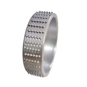 Szliyands Wood Carving disc,Grinder Wood Tungsten Carbide Grinding Wheel Grinder Shaping Disc Bore Wood Sanding Carving Tool Woodworking Angle Grinder Attachment (Silver)