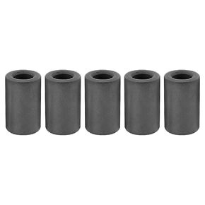 YOKIVE 5 Pcs Toroid Ferrite Core, Ferrite Rings Toroid Core Iron, Good for Filters Coils, Power Transformers (Dark Grey, 12mm x 6mm x 20mm)