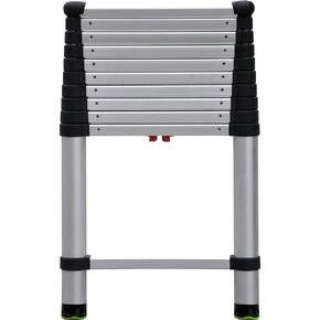 Telesteps 1400E, OSHA Compliant 10.5 ft Extended Height, Up to 14 ft Reach May be Possible, Extendable, Automatic Telescoping Extension Ladder