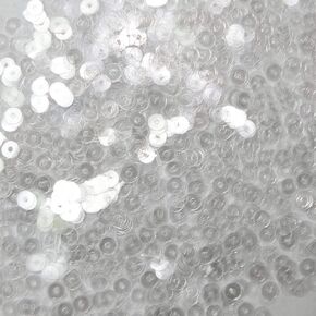 5mm Sequins Crystal Clear Transparent Medium Hole Made in USA…