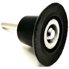Pro-Graad 4" Type S Pad Holder for Quick Change Discs, 1/4" Shank, Type II, TS, S-Type Holder Mandrel, for Die Grinder, Grinding Polishing Paint Removal Sanding and Conditioning Discs