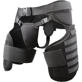 معدات دمشق: واقي منطقة الفخذ الإمبراطوري TG40 - أشرطة مرفقة، إسفنج EVA خفيف الوزن، قابل للتعديل (متوسط/كبير) in Kuwait