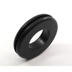 Large Rubber Frommet 3/4" Inner Diameter - Fits 1 1/8" Panel Hole in 1/8" Thick Panel - SBR Rubber (2)