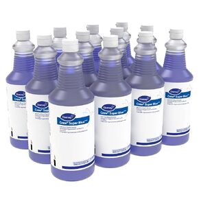 CREW 94476081 Super Blue Mild Acid Toilet Bowl Cleaner, Removes Rust, Scale & Stains, Citrus Scent, Ready-to-Use Squeeze Bottle, 32-Ounce