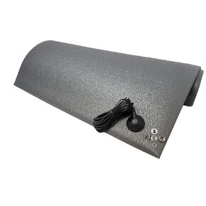 Static Care Anti-Fatigue ESD Floor Mat 3/8", Anti-Static Workstation Mat, Path-to-Ground Connection with Snap Kit and Ground Cord - 2'x3' Grey