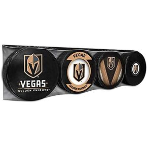Golden Knights Officially Licensed 4-Pack Hockey Puck Collection