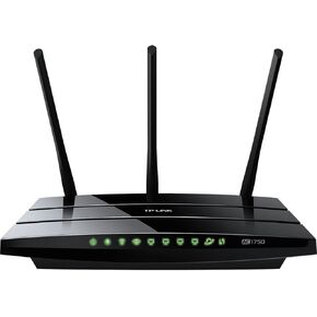 راوتر TP-LINK Archer C7 AC1750 ثنائي النطاق AC جيجابت لاسلكي، 2.4 جيجا هرتز 450 ميجا بت في الثانية + 5 جيجا هرتز 1300 ميجا بت في الثانية، 2 منفذ USB، IPv6، شبكة الضيوف (متجدد) in Kuwait