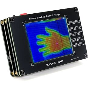 Mini Handheld Thermal Camera, Portable Infrared Thermal Imaging Camera, Paranormal Equipment Thermal Imager, Non-Contact Heat Detector with Type-C Interface PC Link Data Storage in Kuwait