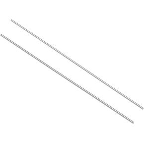 قضيب فولاذي مستدير من uxcell، 1.1، 1.2 مم HSS أداة مخزون شريط المخرطة بطول 100 مم، لمخارط حفر ترس العمود، آلة مملة تحول المحور المصغر، دبوس أسطواني أداة حرفية DIY، 20 قطعة in Kuwait