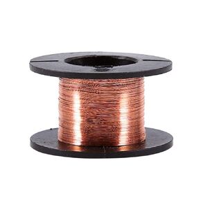 Enameled Copper Wire, 5Pcs 0.1mm Enameled Magnet Winding Wire, Conductor Enameled Wire, with Layer of Insulation, for Tight Coils of Insulated Wire
