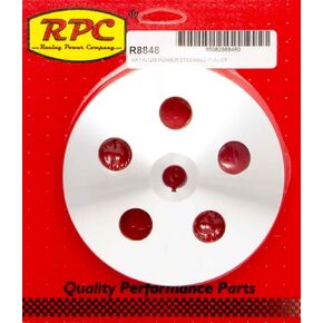 Racing Power Company R8848 Satin Aluminum SWP Groove Pulley