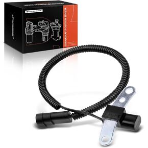 A-Premium Engine Crankshaft Position Sensor Compatible with Jeep & Dodge Models - Grand Cherokee 1993-1996, Wrangler 1993-1995, Cherokee 1993-1996, Dakota 1996, 2.5L 4.0L, Replace# 56026882, 56026921