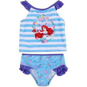 Dreamwave Toddler Girl Authentic Character Two Piece Swimsuit UPF 50
