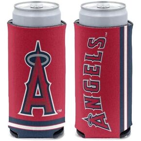 WinCraft MLB Los Angeles Angels Slim Can Cooler, Team Colors, One Size