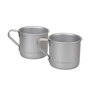 Stansport Black Granite Steel Mug (274-20)
