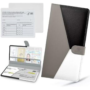 Car-Registration-and-Insurance-Holder,Car-Registration-Holder Leather Insurance and Registration Card Holder with Magnetic Closure Auto Car Document Holder Essential Vehicle Glove Box Organizer in Kuwait