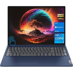 كمبيوتر محمول Lenovo Ideapad 3، شاشة لمس FHD مقاس 15.6 بوصة، Intel Core i5-1155G7 رباعي النواة (Beats i7-1065G7)، رسومات Intel Iris Xe، عمر بطارية طويل، Win 11 Pro، مع حزمة WOWPC (ذاكرة الوصول العشوائي 16 جيجابايت | 512 جيجابايت PCIe SSD) in Kuwait