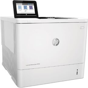 HP LaserJet Enterprise M610dn Monochrome Printer with built-in Ethernet & 2-sided printing (7PS82A), White