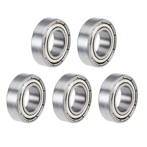 uxcell 688ZZ Deep Groove Ball Bearings Z2 8mm X 16mm X 5mm Double Shielded Carbon Steel 5pcs