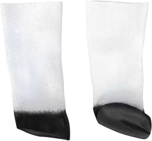 SHOWERORO 1 Pair Cosplay Gloves Role Play Outfits Stuffed Animal Clothes Halloween Costume Hooves Halloween Horse in Saudi Arabia