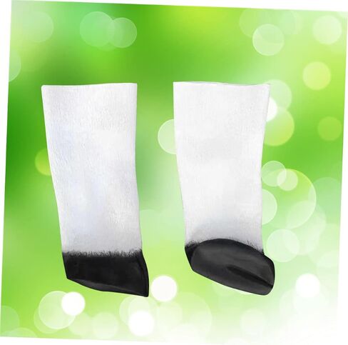 SHOWERORO 1 Pair Cosplay Gloves Role Play Outfits Stuffed Animal Clothes Halloween Costume Hooves Halloween Horse in Saudi Arabia