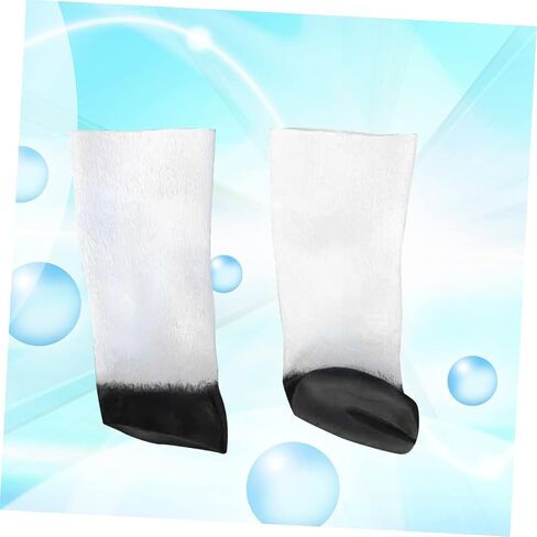 SHOWERORO 1 Pair Cosplay Gloves Role Play Outfits Stuffed Animal Clothes Halloween Costume Hooves Halloween Horse in Saudi Arabia