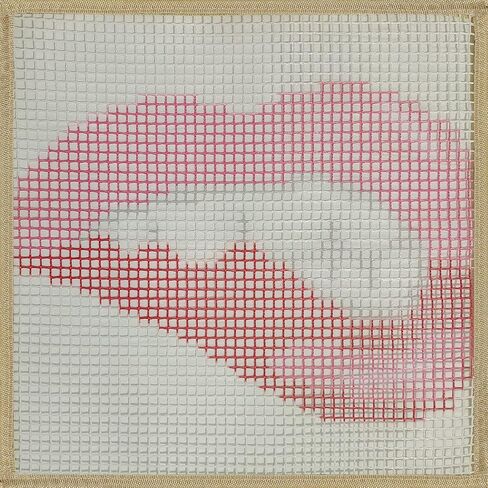 Numptain Latch Hook Kits for Adults,DIY Rug Crafts Love Pattern Color Printed Canvas,Latch Hook Kits for Beginners Handmade Needlework Crafts Home Decoration,12"x12" in Saudi Arabia