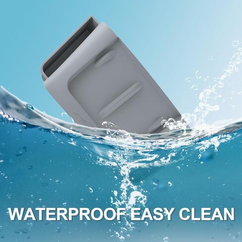 حصيرة شحن لاسلكية لوحدة التحكم المركزية من Beegrow مع جيوب جانبية، وسادة سيليكون مع منظمات جانبية متوافقة مع ملحقات طراز Tesla 3/Y 2021-2023 (رمادي) in Kuwait