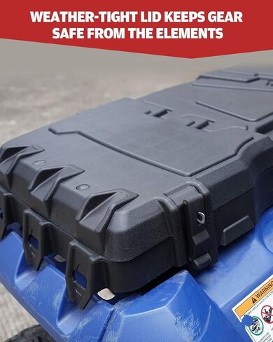 A & UTV PRO Lockable Front Cargo Storage Box, for 2009-2023 Polaris Sportsman Touring XP 1000 550 850,Waterproof 50 lb Capacity Lock & Ride Storage Bin Accessories,Replace OEM # 2877951 in Saudi Arabia