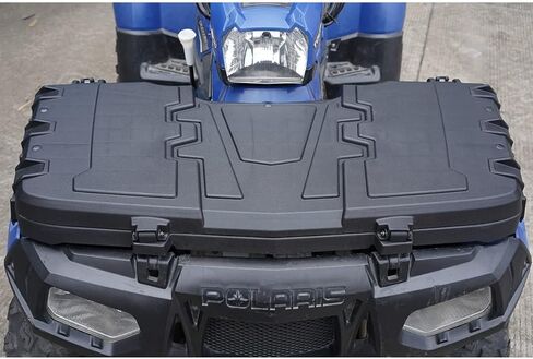 A & UTV PRO Lockable Front Cargo Storage Box, for 2009-2023 Polaris Sportsman Touring XP 1000 550 850,Waterproof 50 lb Capacity Lock & Ride Storage Bin Accessories,Replace OEM # 2877951 in Saudi Arabia