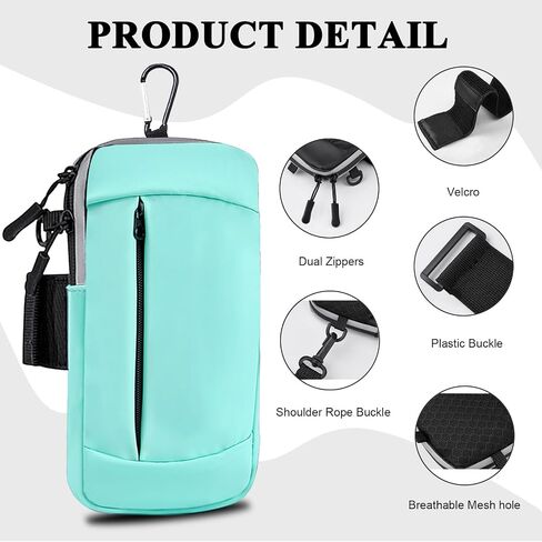 Phone Holder for Running Armband,Cell Phone Purse Small Crossbody Bags for Women Men Kids,iPhone 15 14 13 12 11 Pro Max Xs Xr X 8 7 6 Plus SE Mini Galaxy Ultra Plus S24 Note Pouch Arm Bands in Saudi Arabia