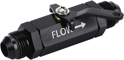 PQY AN10 Shut Off Valve Fitting 10AN-10AN Male Shut Off Valve Fuel Fitting in Saudi Arabia
