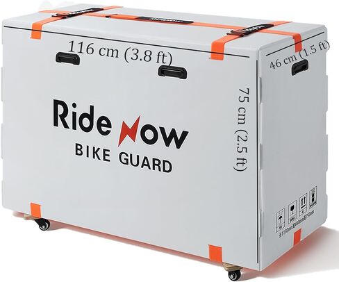 صندوق حقيبة سفر للدراجة من Inkesky RIDENOW، مقود غير قابل للتفكيك in Kuwait