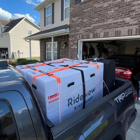 صندوق حقيبة سفر للدراجة من Inkesky RIDENOW، مقود غير قابل للتفكيك in Kuwait