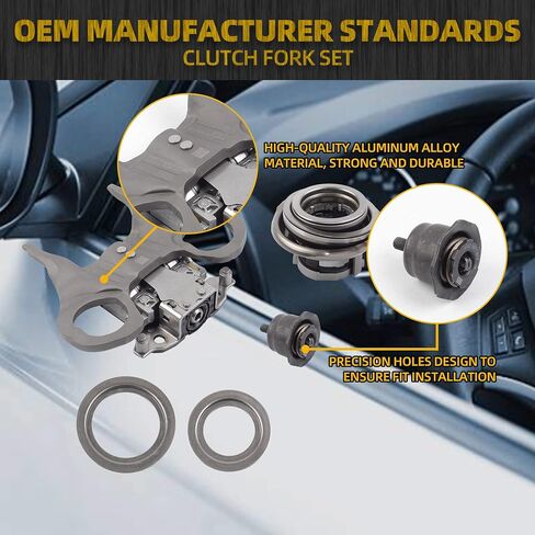 أذرع شوكة إطلاق القابض من Dasbecan متوافقة مع Ford Fiesta 2011-2019 Ford Focus 2012-2017 يستبدل CA6Z-7515-J CA6Z-7515-K CA6Z7A508-E BV-6Z7A508-A in Saudi Arabia