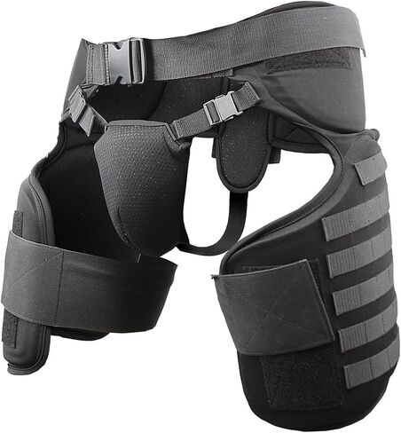 معدات دمشق: واقي منطقة الفخذ الإمبراطوري TG40 - أشرطة مرفقة، إسفنج EVA خفيف الوزن، قابل للتعديل (متوسط/كبير) in Kuwait