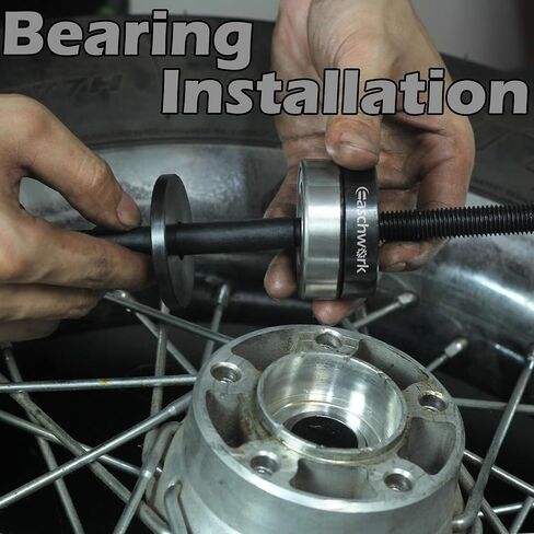 مجموعة أدوات سحب محمل العجلة من easchwork متوافقة مع الدراجات النارية Harley Davidson لمجموعة أدوات تثبيت المحامل 0.75 بوصة 1 بوصة 25 مم in Kuwait