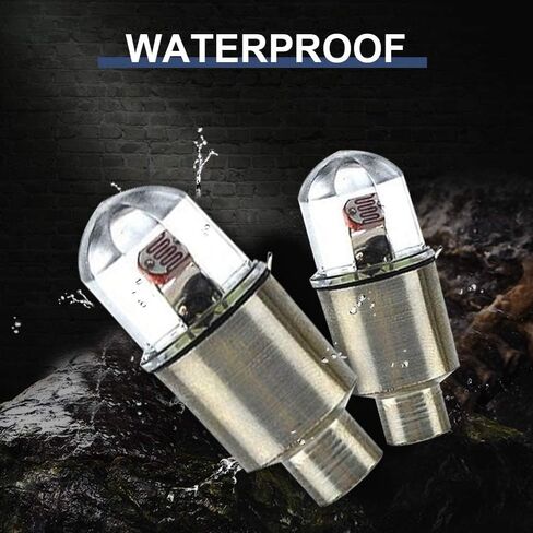 Dafuz 4 قطع مصابيح LED فلاش الإطارات وامض ملون - LED فلاش إطار عجلة صمام غطاء ضوء مجموعة مقاومة للماء للسيارة، الدراجة، الدراجة، الدراجة النارية، دراجة ثلاثية العجلات، إطار عربة الجولف، تنشيط الحركة in Kuwait