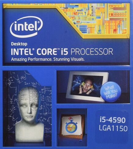 Intel Core i5-4590 BX80646I54590 Processor (6M Cache, 3.3 GHz) in Saudi Arabia